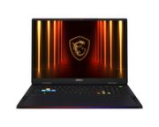 Msi Raider Series Gaming Notebook 18' Uhd Intel® Core Ultra 9 285HX DDR5 32GB*2 2TGen5*1 + 2TGen4*1 Windows11 Pro Nvidia RTX 5080 GDDR7 16GB